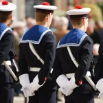 Червоний помпон на безкозирці французьких моряків